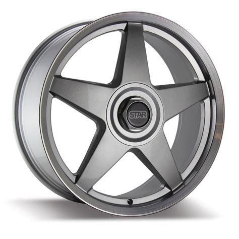 Star wheels - VMS Racing Street/Drag Race V-Star wheel in 17x10" 5X120 (5x4 3/4) with 44 offset (7 1/4" backspacing) is currently available in black milling, or black milling with a polished lip. This wheel fits great on the GEN 5/6 Camaro and the 2008-2009 Pontiac G8 GT, 2014-2017 Chevy SS, and the 2008-2014 Cadillac CT